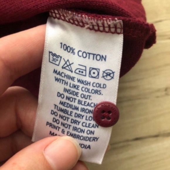 U.S. Polo Assn Red Polo Shirt Classic Style - Picture 7 of 7